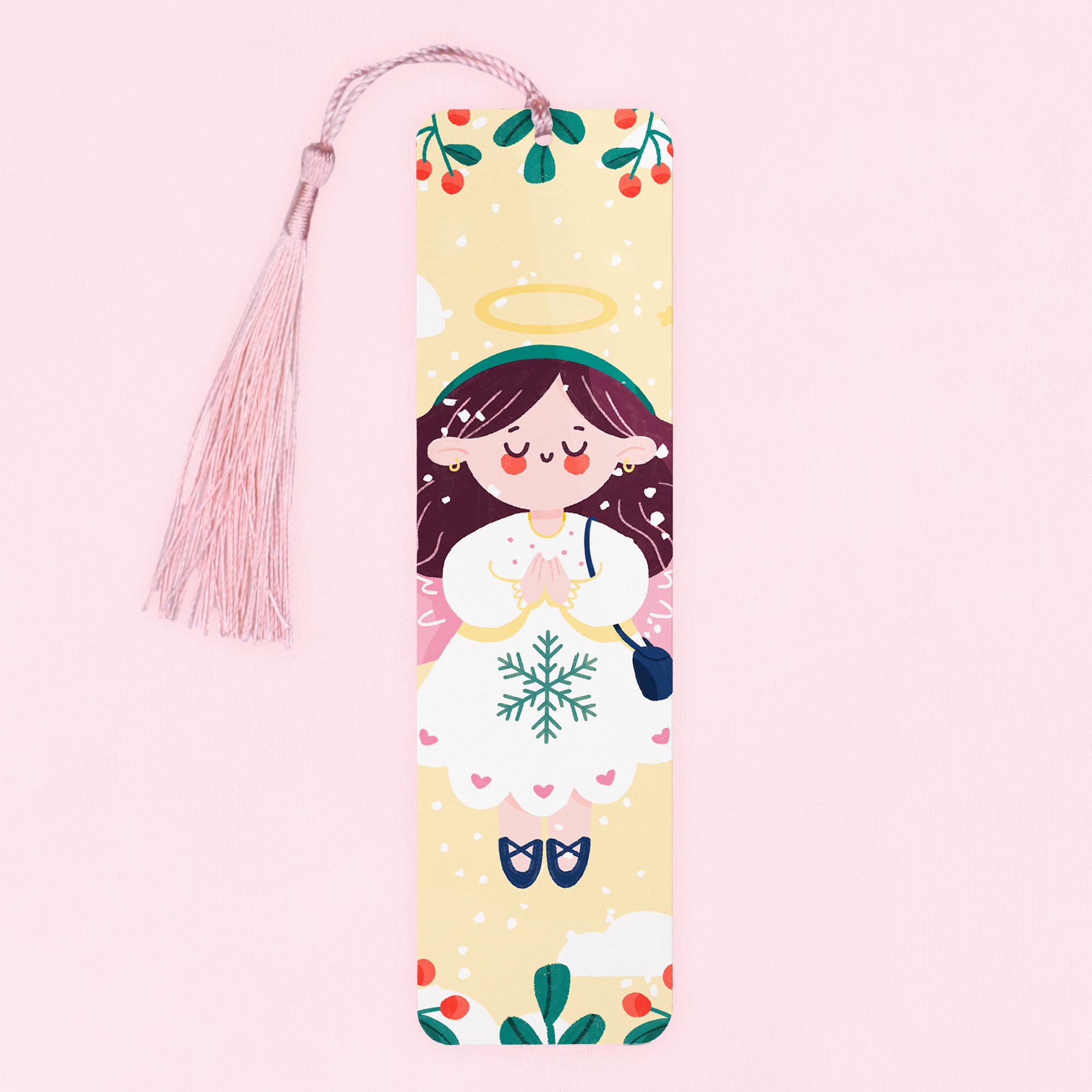 Angel Aluminium Bookmark
