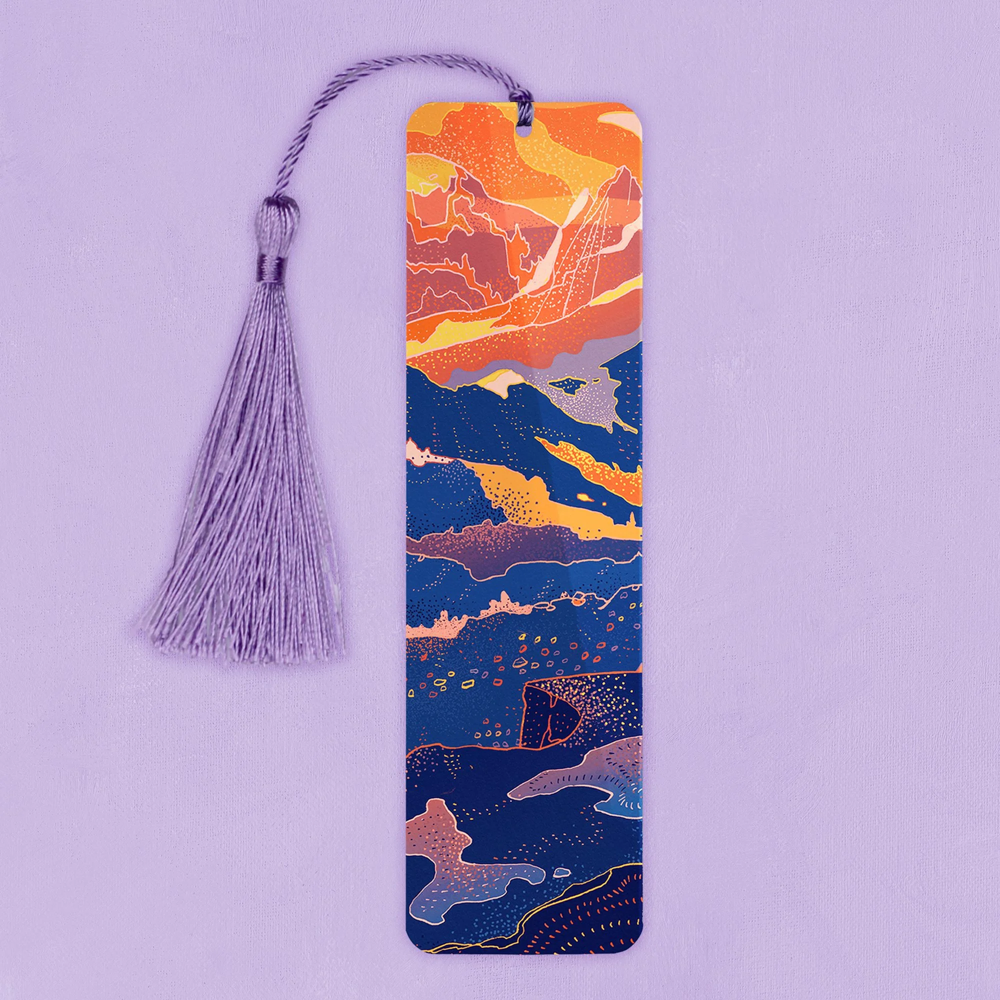 Sunrise Aluminium Bookmark