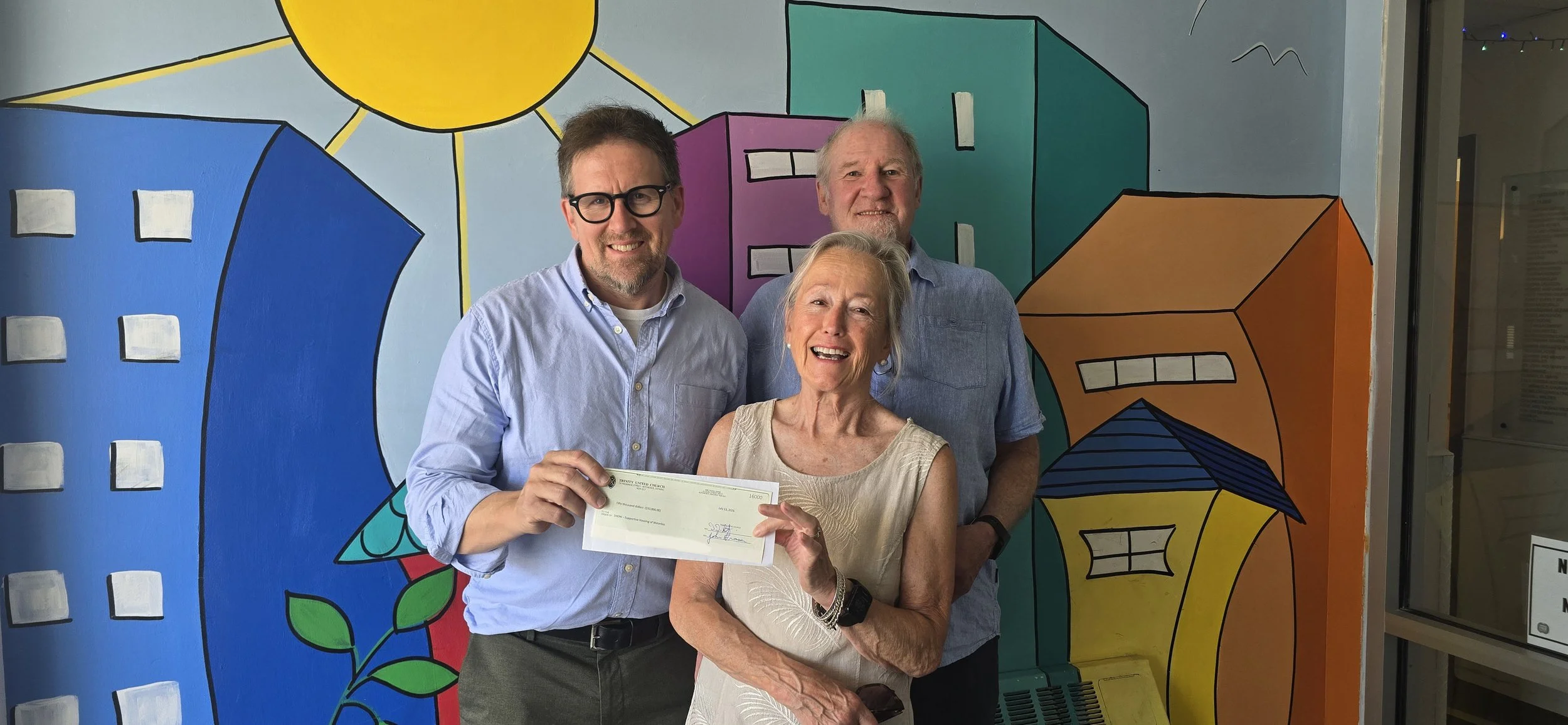 Trinity donates $50,000 to SHOW Modular Homes Build
