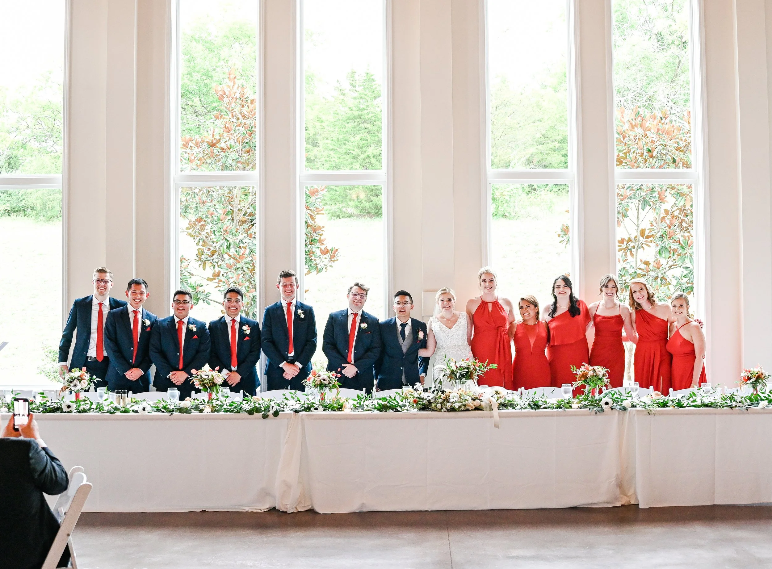 This is a scenic boho elegant rustic view of the inside of the award-winning reception hall outdoor mansion wedding venue Rosewood Manor in Miamisburg at Magnolia Estate. Surrounded by the Greater Dayton, Columbus, and Cincinnati areas. 