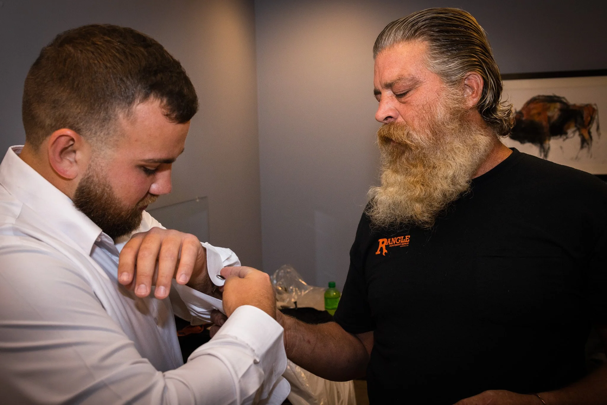 This is a photo of the Additional Changing suite at Magnolia Estate for the groom and the groomsmen. However, we have had the Bride and her Bridesmaids use the wedding suite too.