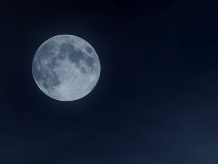 Full Moon Ocean Dip