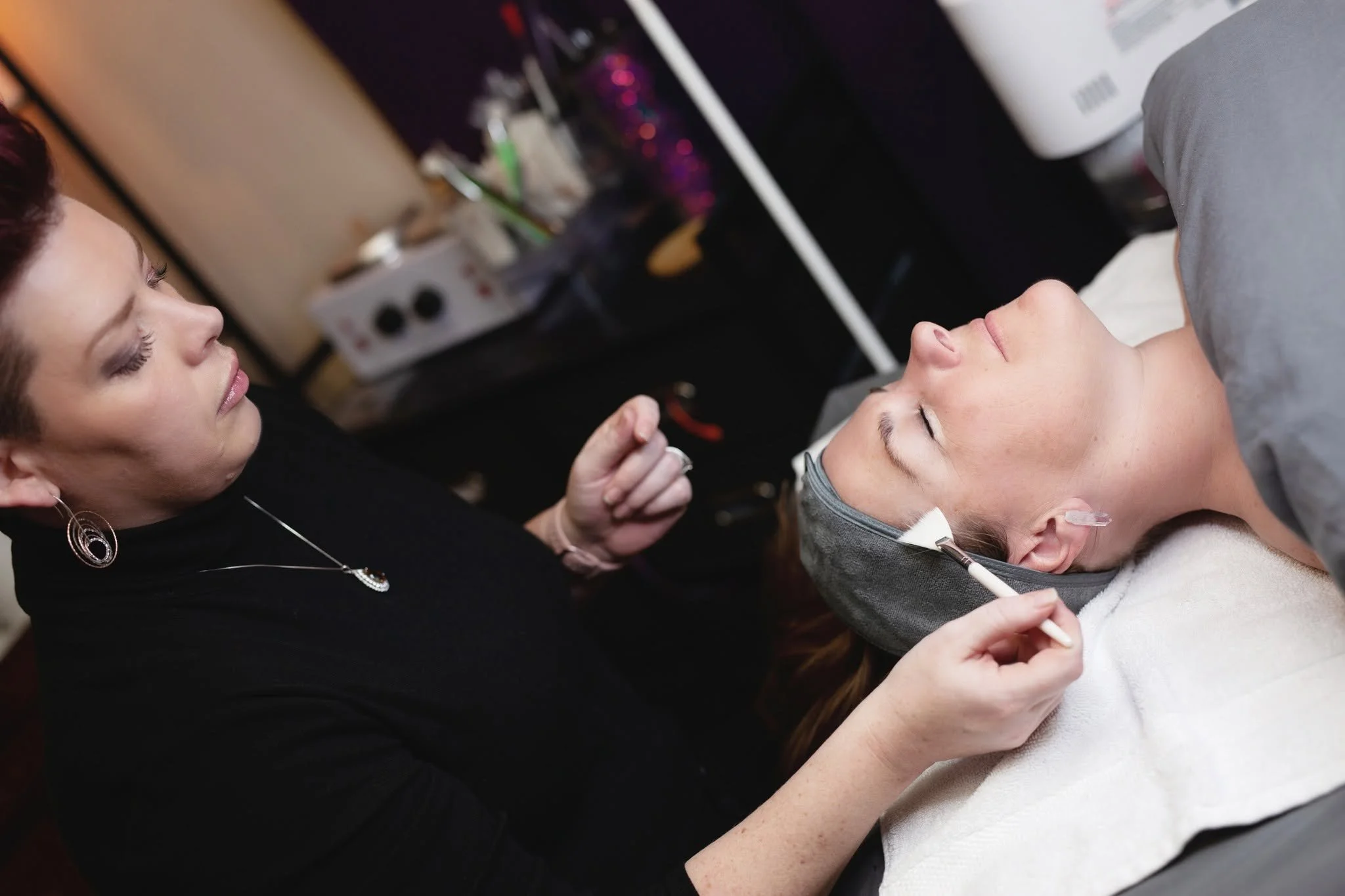 Custom facial at Trinity Esthetics in Evergreen, Colorado