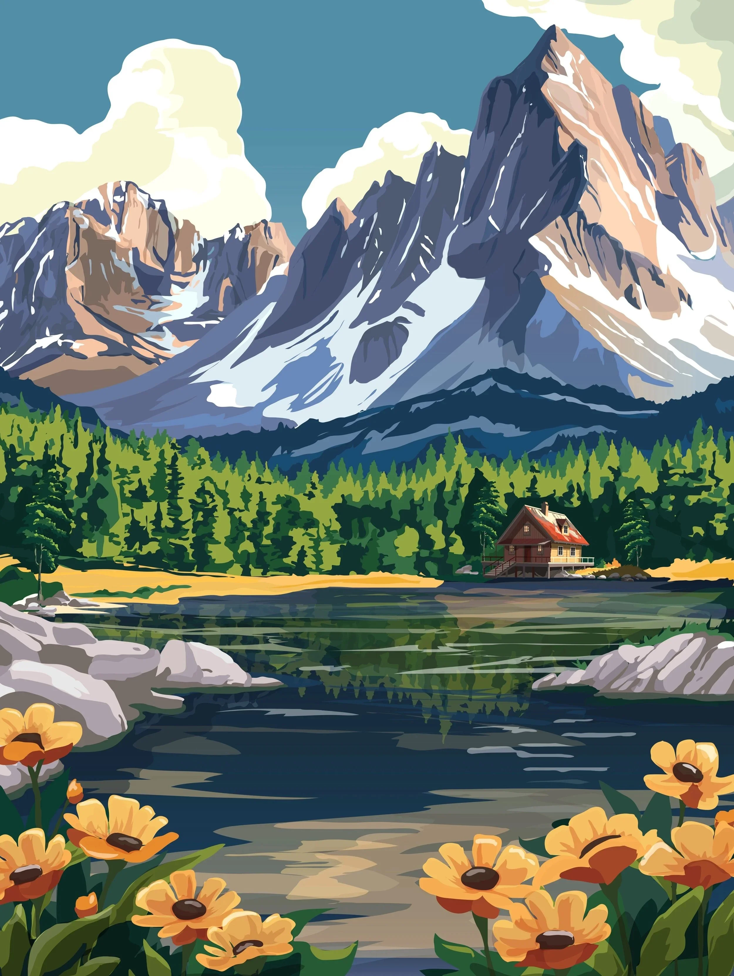 Rocky Mountain National Park ©Carta Bella Paper Co.