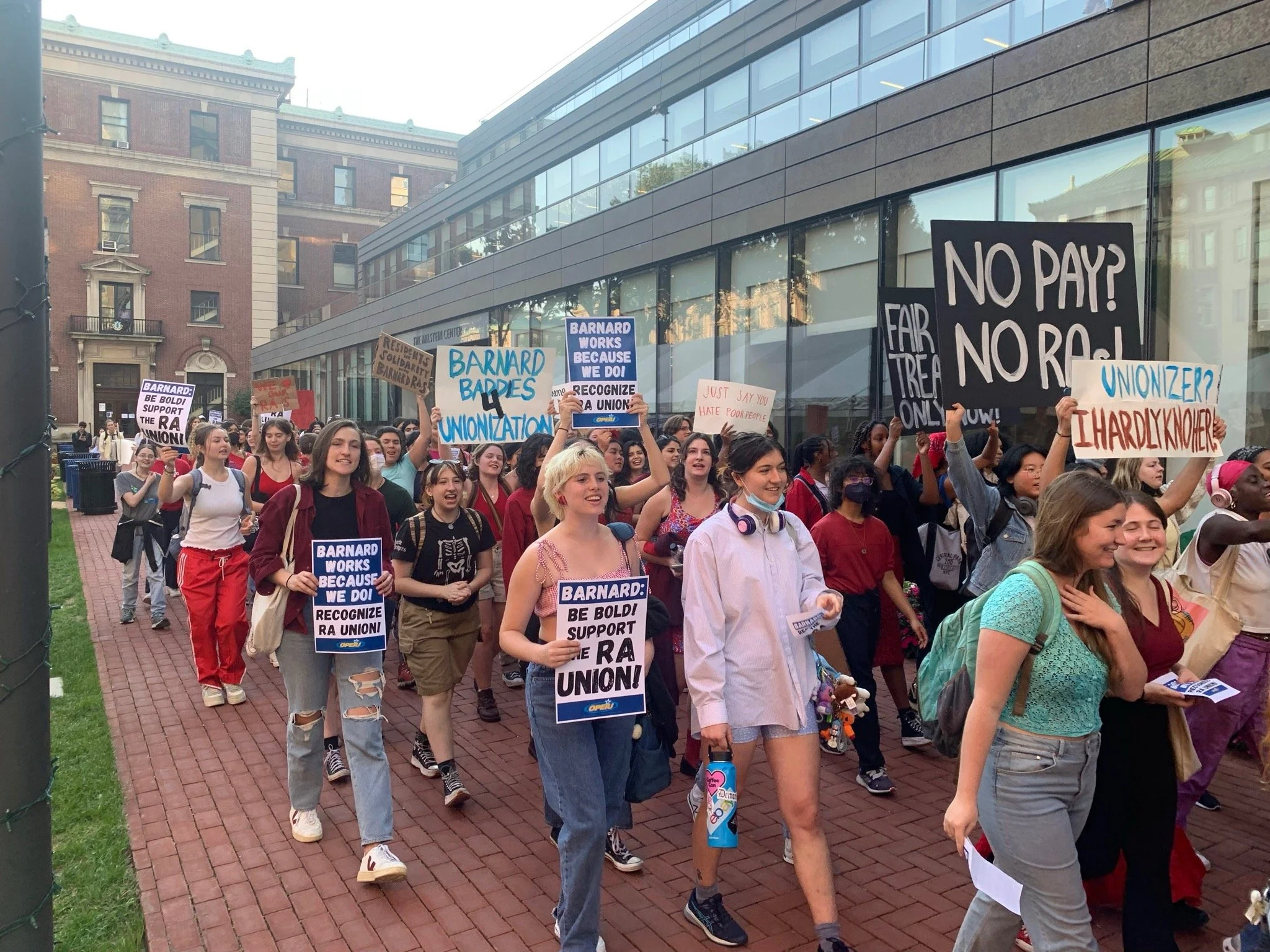 Read: Nina Goldshmid’s Union Book on her experience organizing a RA union at Barnard College
