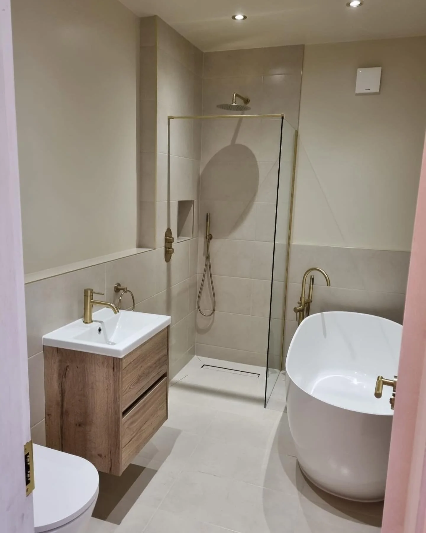 (First stage) - From an empty spare room to a family bathroom. The big job is yet to start, late August. #barnet #construction