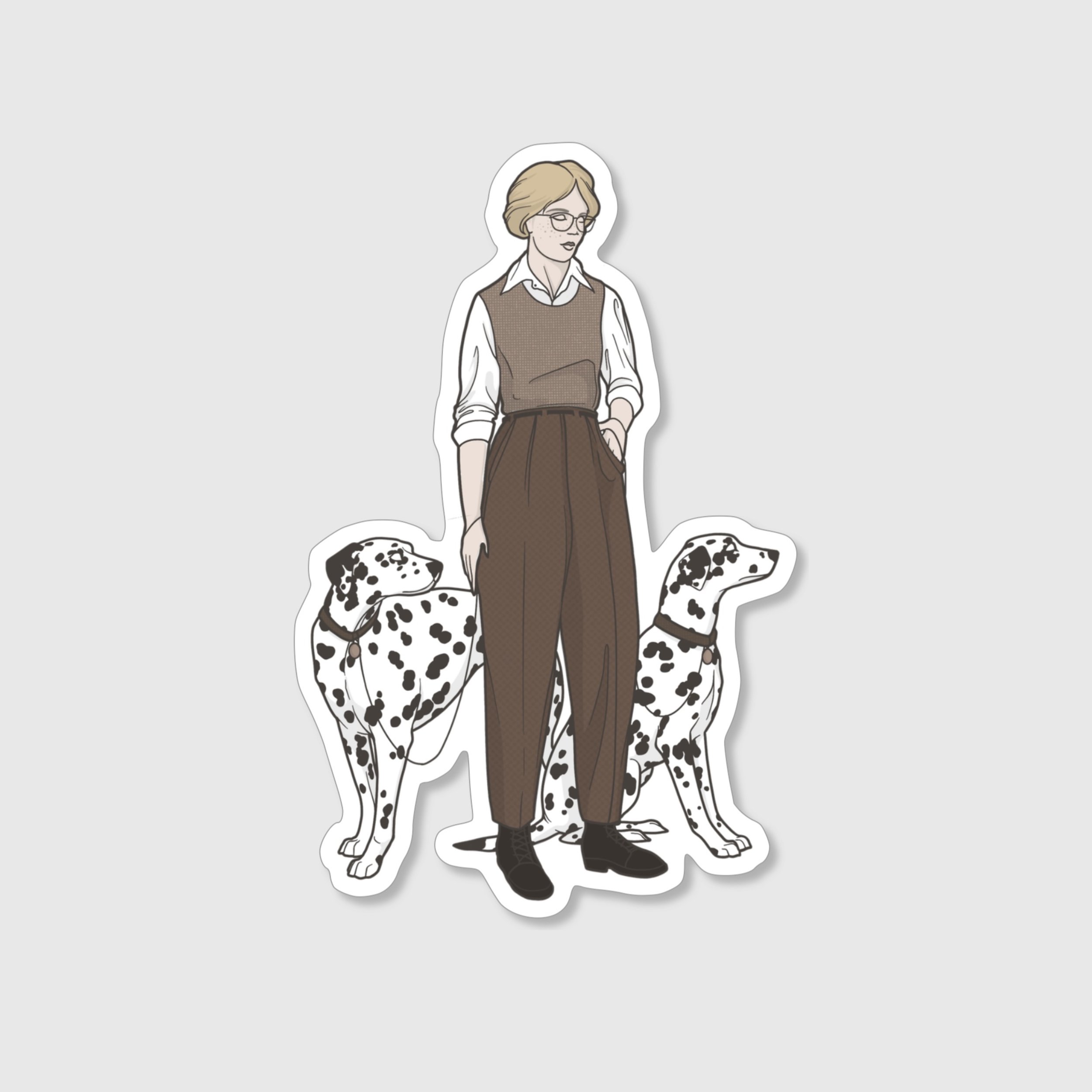 Dalmatians Sticker