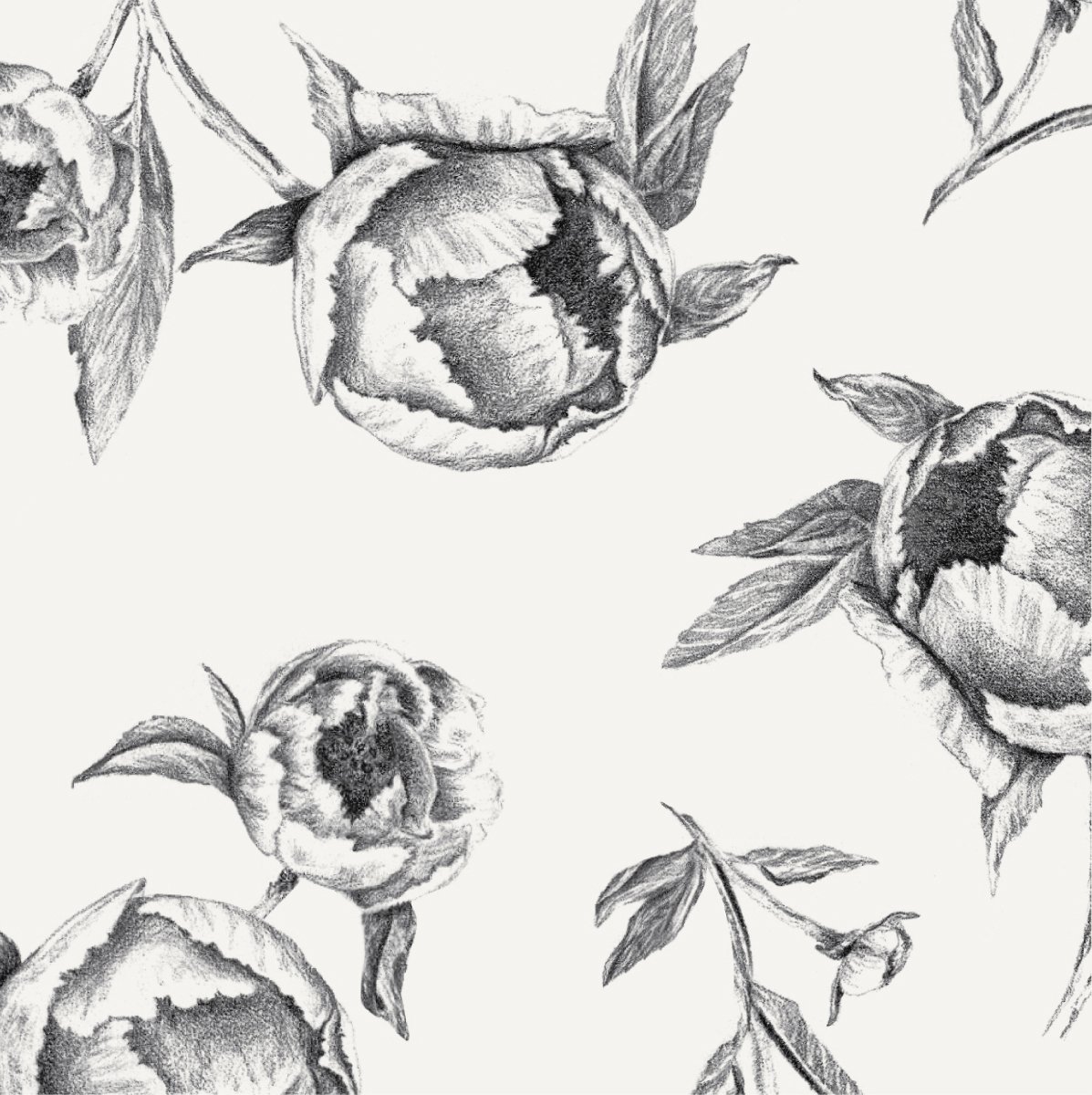 Peonie Surface Pattern repeat