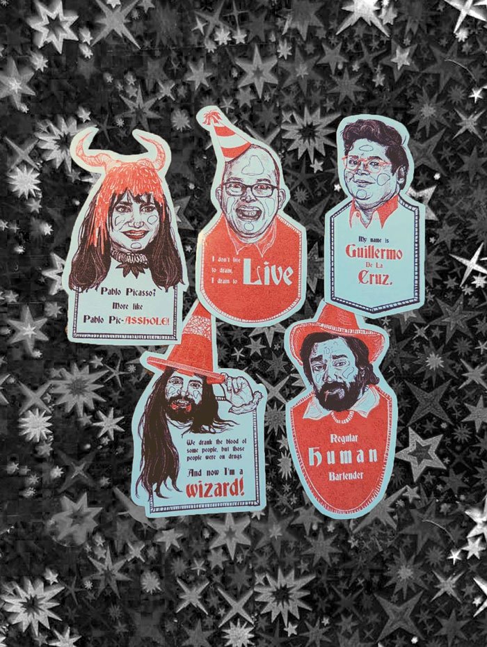 What We Do In The Shadows Sticker Pack