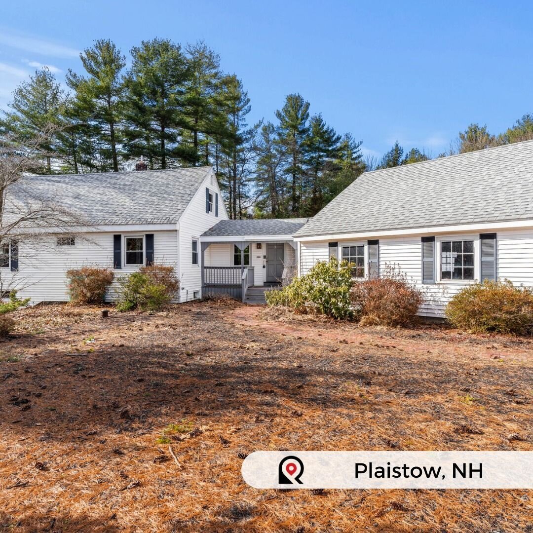 🌟Just Listed🌟
📍 23 Wentworth Avenue Plaistow, NH

🛏️ 4
🛁 3
🏠 1 bedroom ADU
🚗 2 separate garages for 4 vehicles!
🧭 Minutes from the MA border &amp; I-495

This home is one that keeps on giving, so much to offer you must see it for yourself.

?