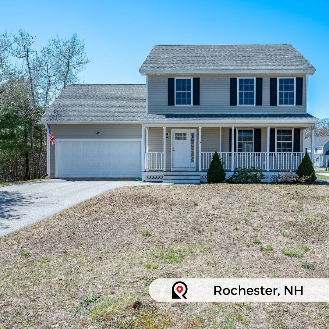 ✨Live your best life in this newly listed colonial!
📍 116 Millers Farm Drive Rochester, NH
Offered at $445,000

🛏️ 3
🛁 3
🚗 1

Less than 10 years old
Easy ride into downtown &amp; close to major routes

Step into comfortable charm, blending afford