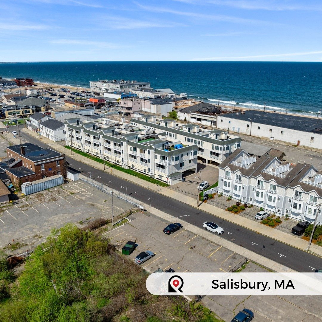 Just Listed in Salisbury, MA ☀️
📍 11 Railroad Avenue Unit A7
Offered at $425,000 - start enjoying your summer just steps from the beach!

🛏️ 2
🛁 2
🚗 2
🔥 Gas Fireplace

- Exclusive rooftop deck
- Brand new appliances &amp; HVAC
- 1 Block from the