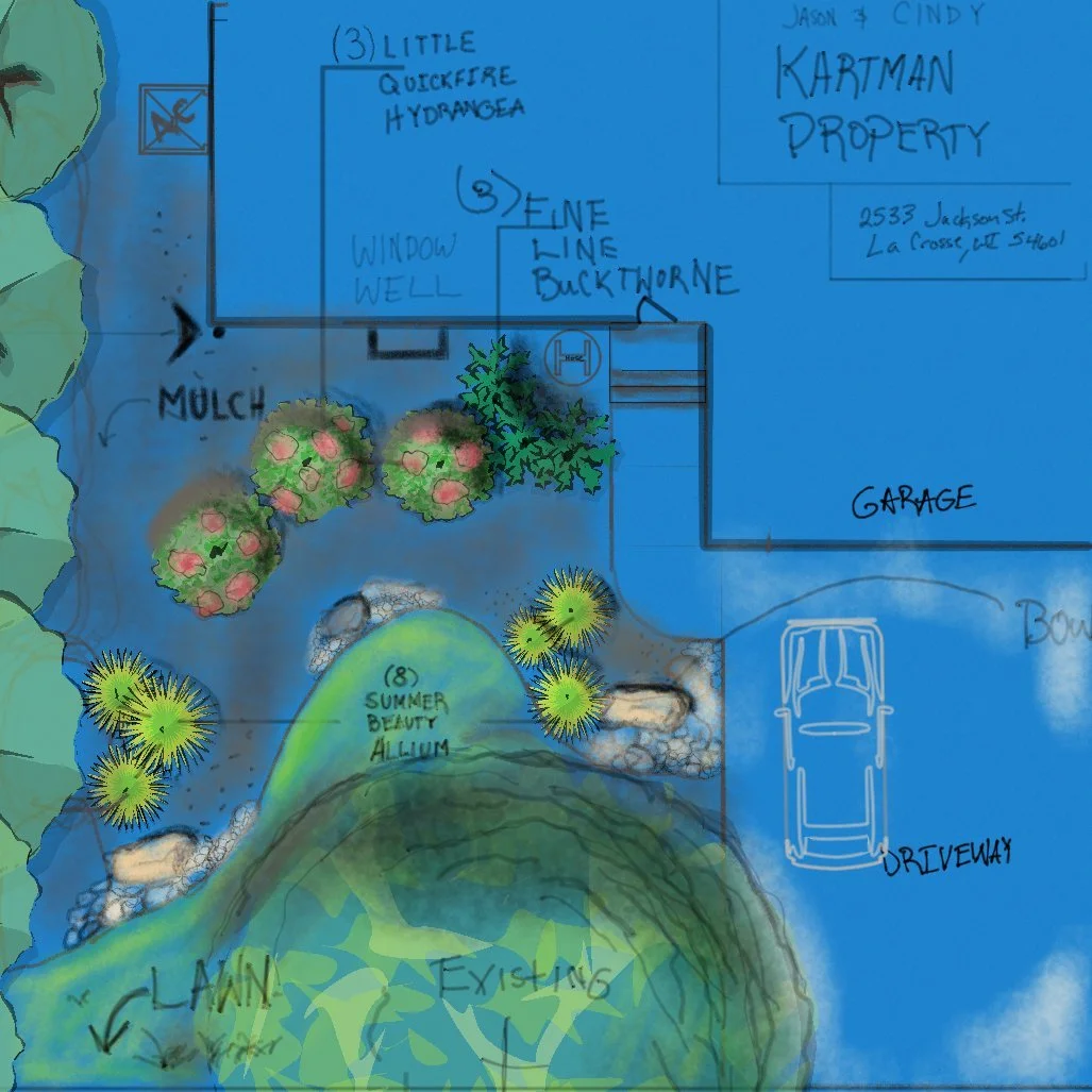 Package 1: Plan View Hand Sketch