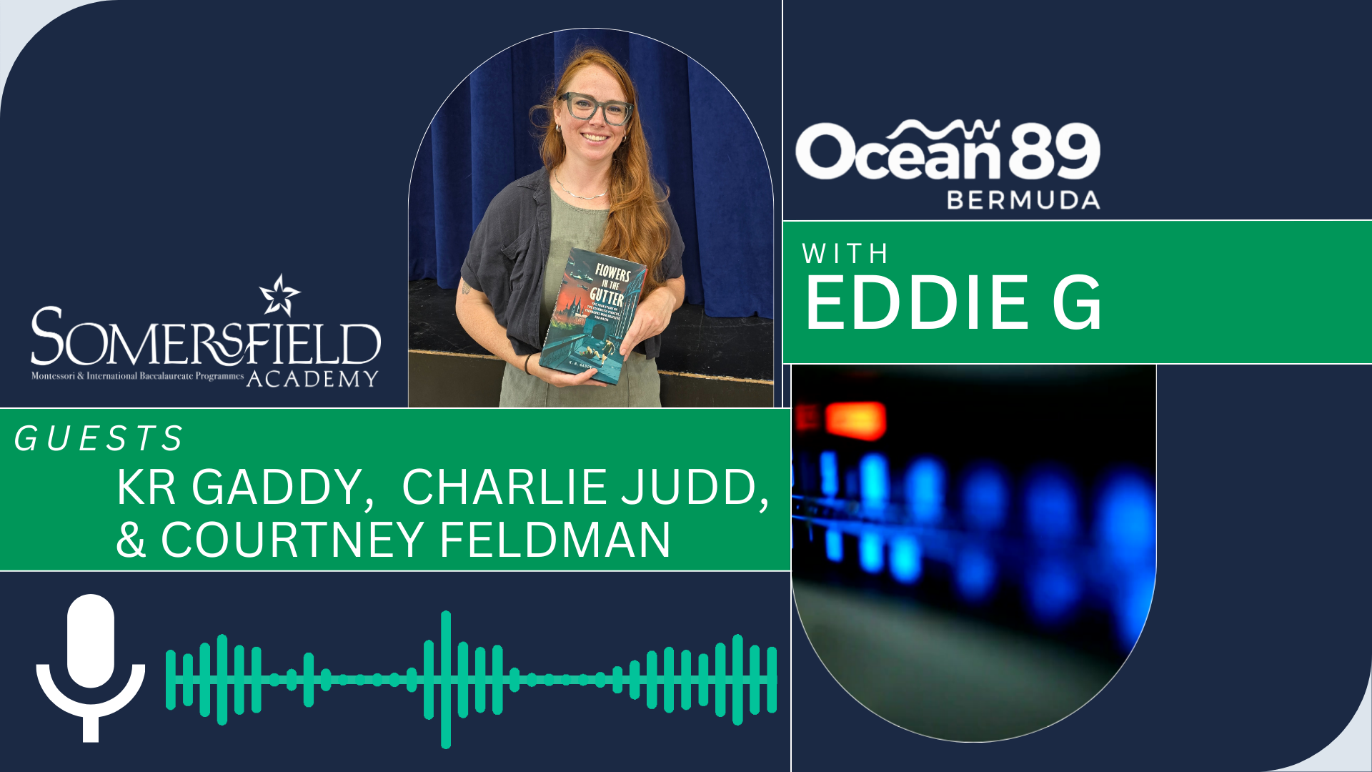Ocean 89 Interview with Charlie Judd, Courtney Feldman and author KR Gaddy