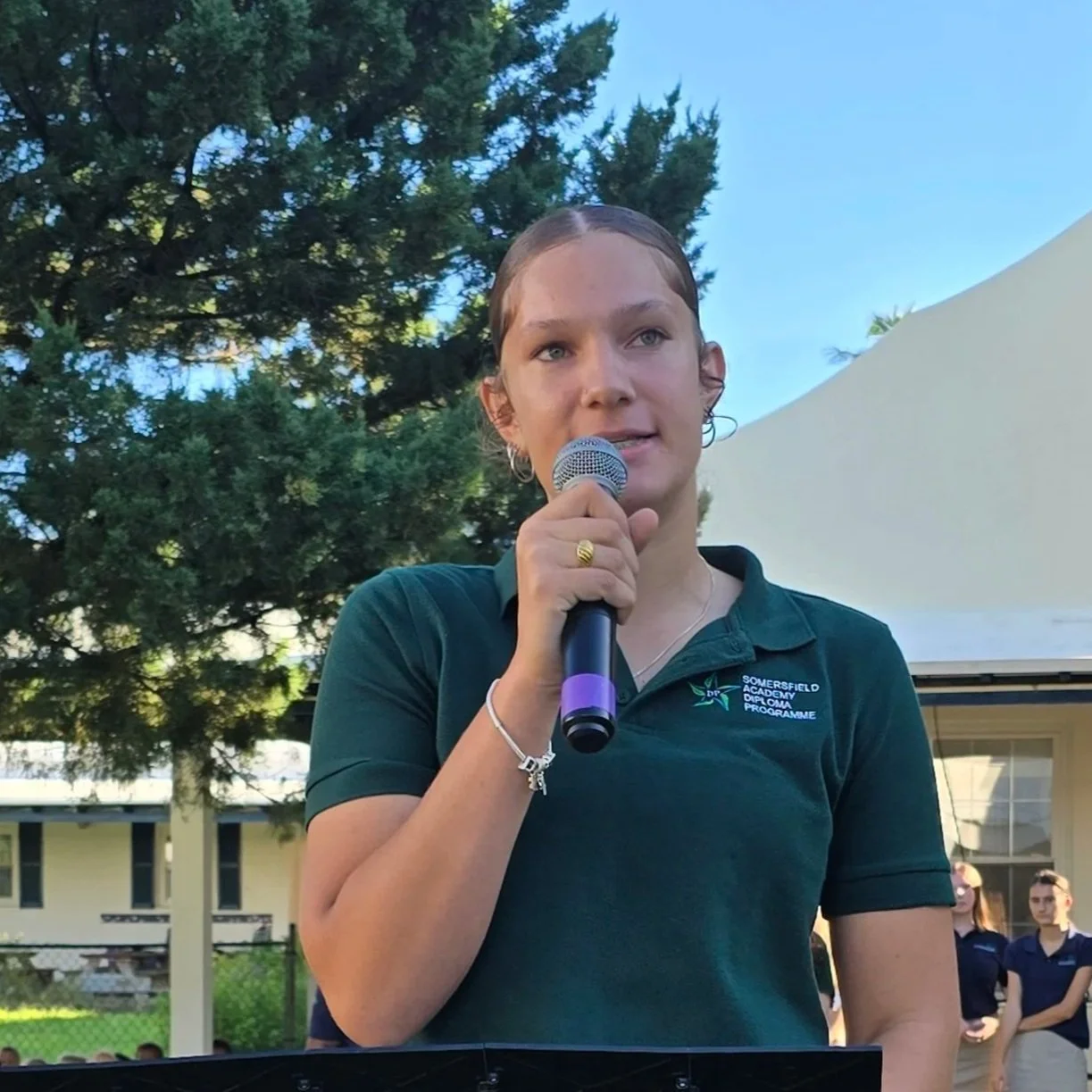 International Day of Peace Address from from SLC President Dezirae Darrell
