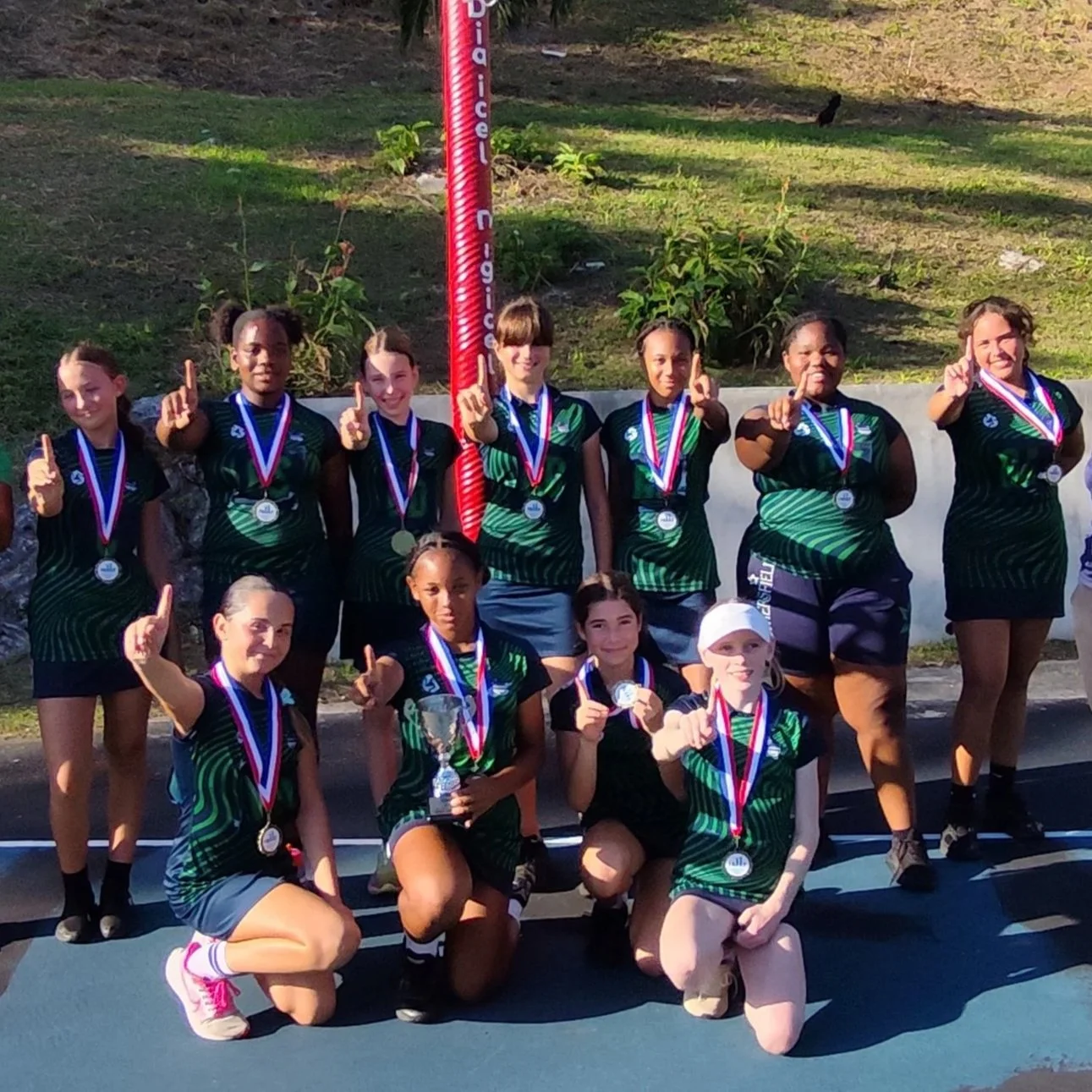 Champions Again! Somersfield Retains Middle School Netball Crown