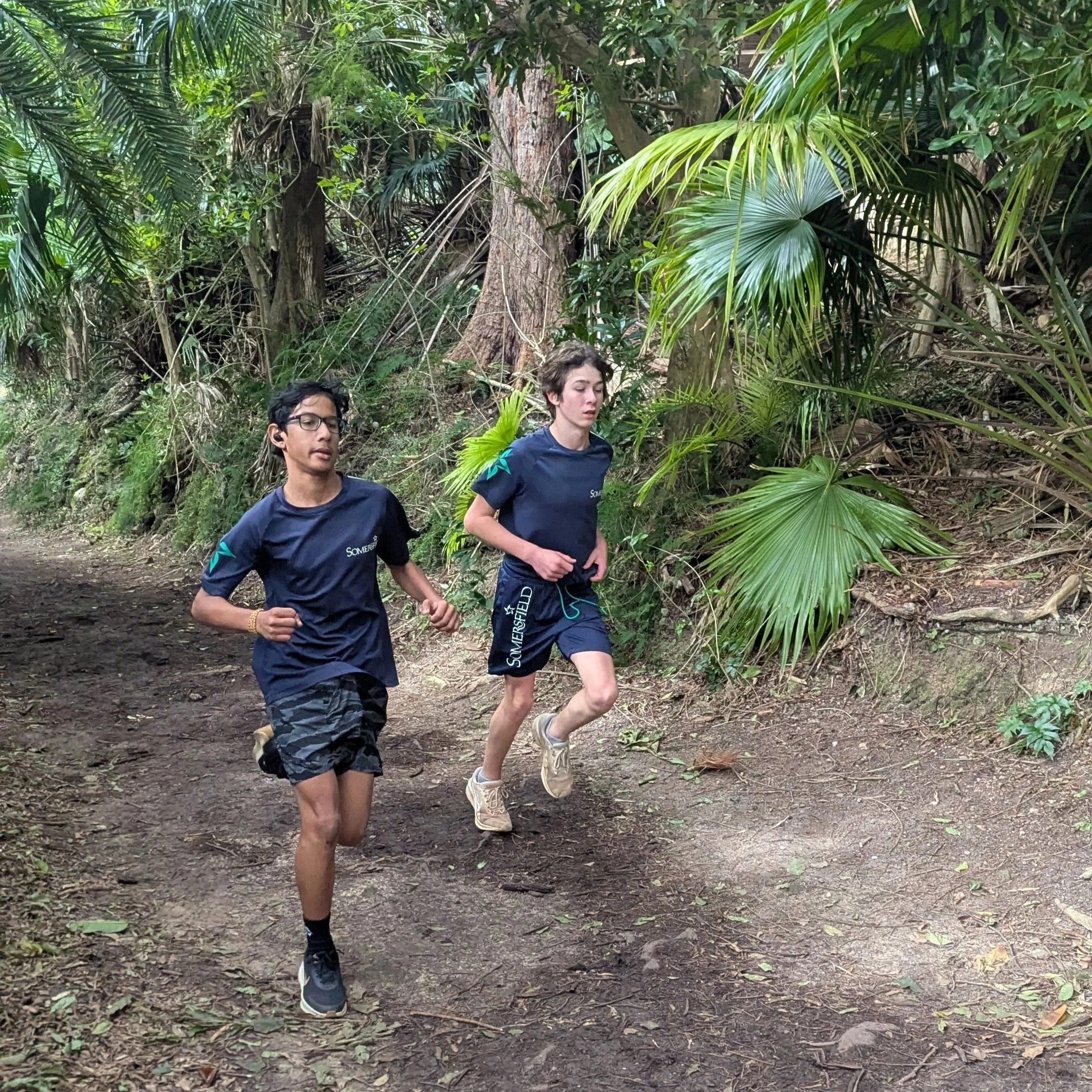 Somersfield Academy Sharks Compete at BSSF Cross Country in the Arboretum