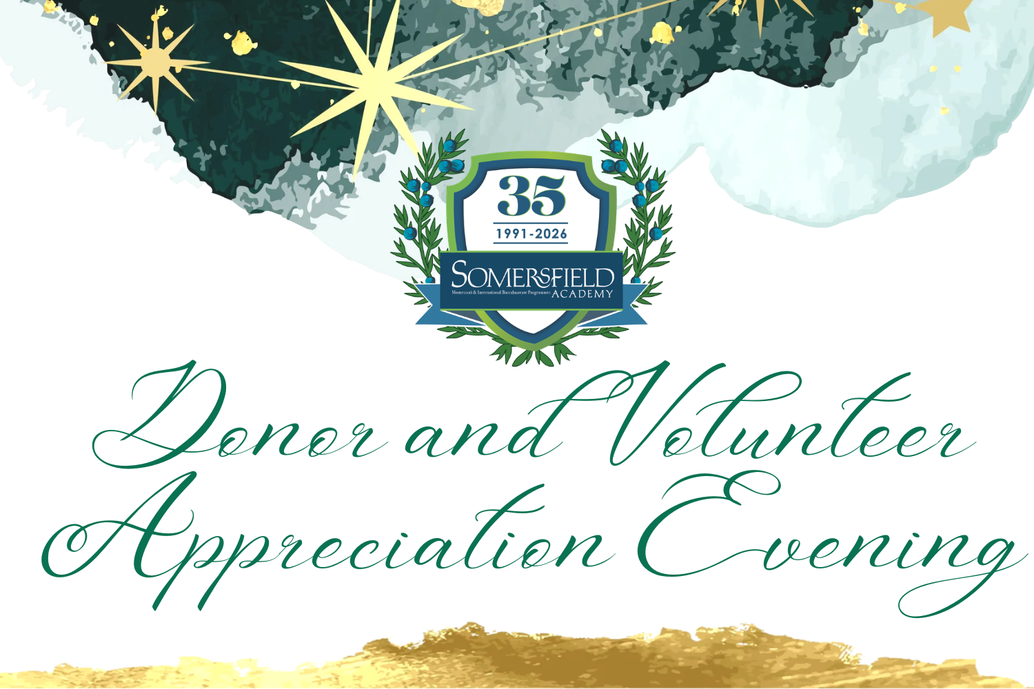Volunteer &amp; Donor Appreciation Evening
