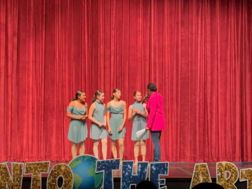 The M2 dance performance at Spring Into the Arts was a wonderful showcase of teamwork, creativity, and dedication. The quartet performed with confidence and strong stage presence, clearly reflecting the effort they put into rehearsals. The choreograp