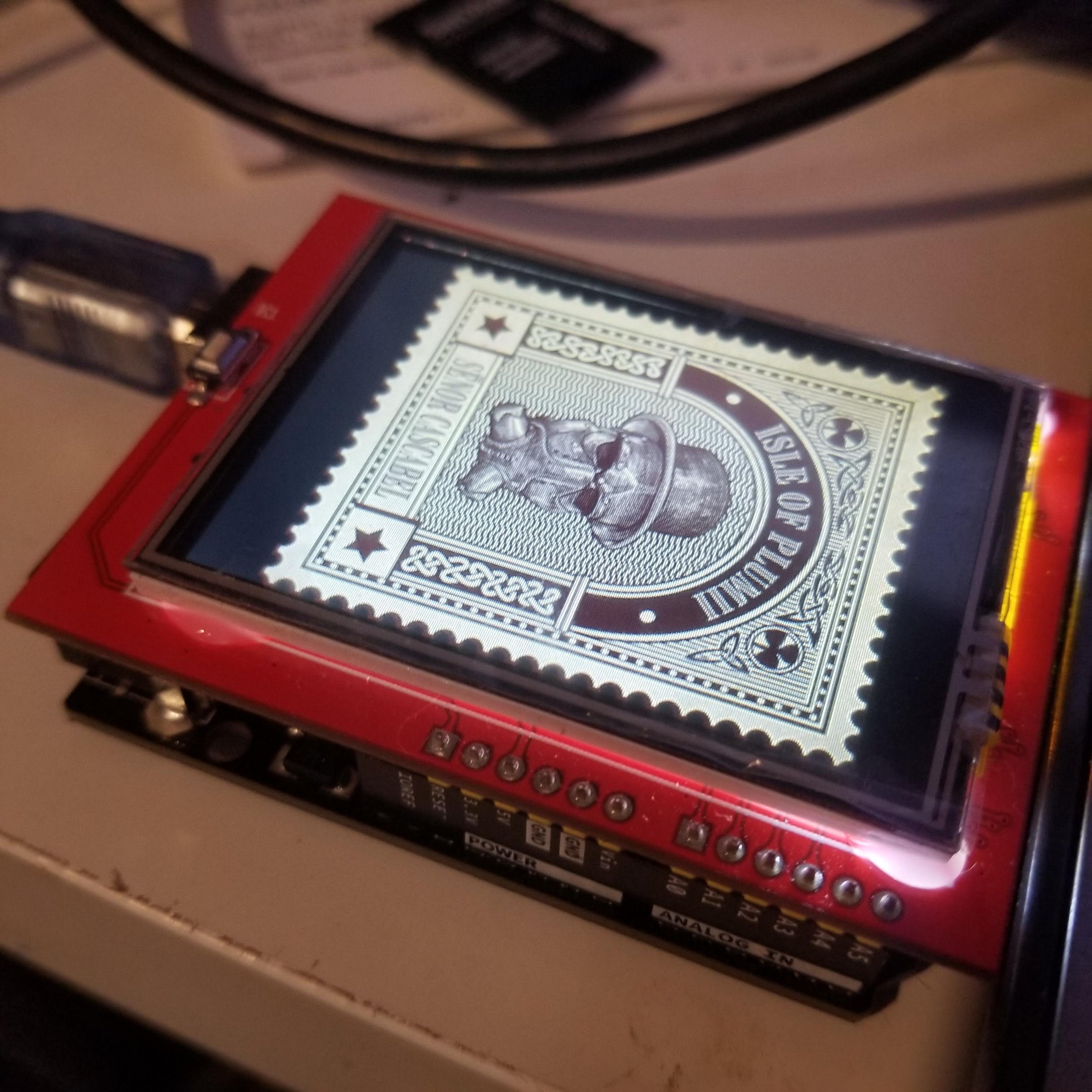 Developing the TFT displays