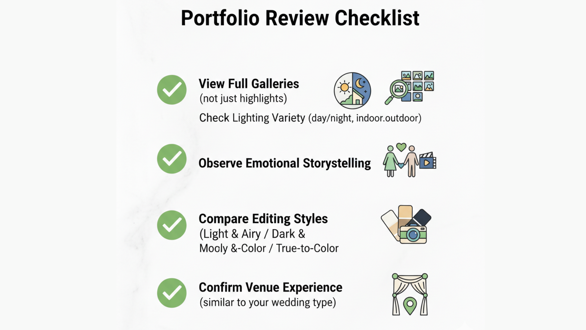 Portfolio Review Checklist