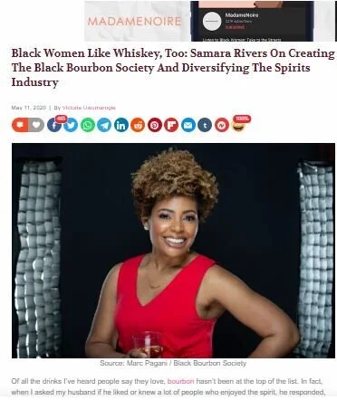 Black Bourbon Society Featured In Madame Noire