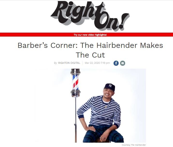 Celebrity Barber Darrl Dee Robert Jr Featured In Right On Digital
