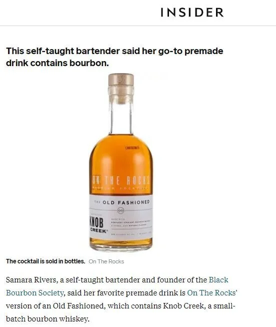 Black Bourbon Society Featured On Insider.com 