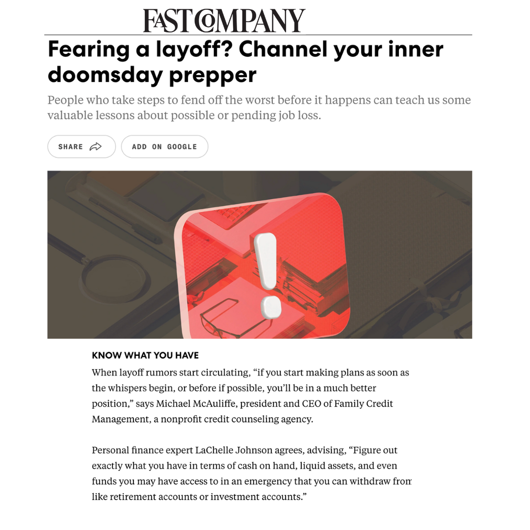 AUTHOR LACHELLE P. JOHNSON FEATURED IN FAST COMPANY