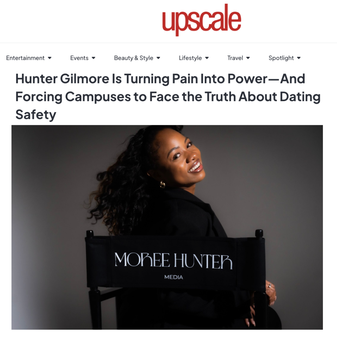 HUNTER GILMORE FEATURED IN UPSCALE MAGAZINE