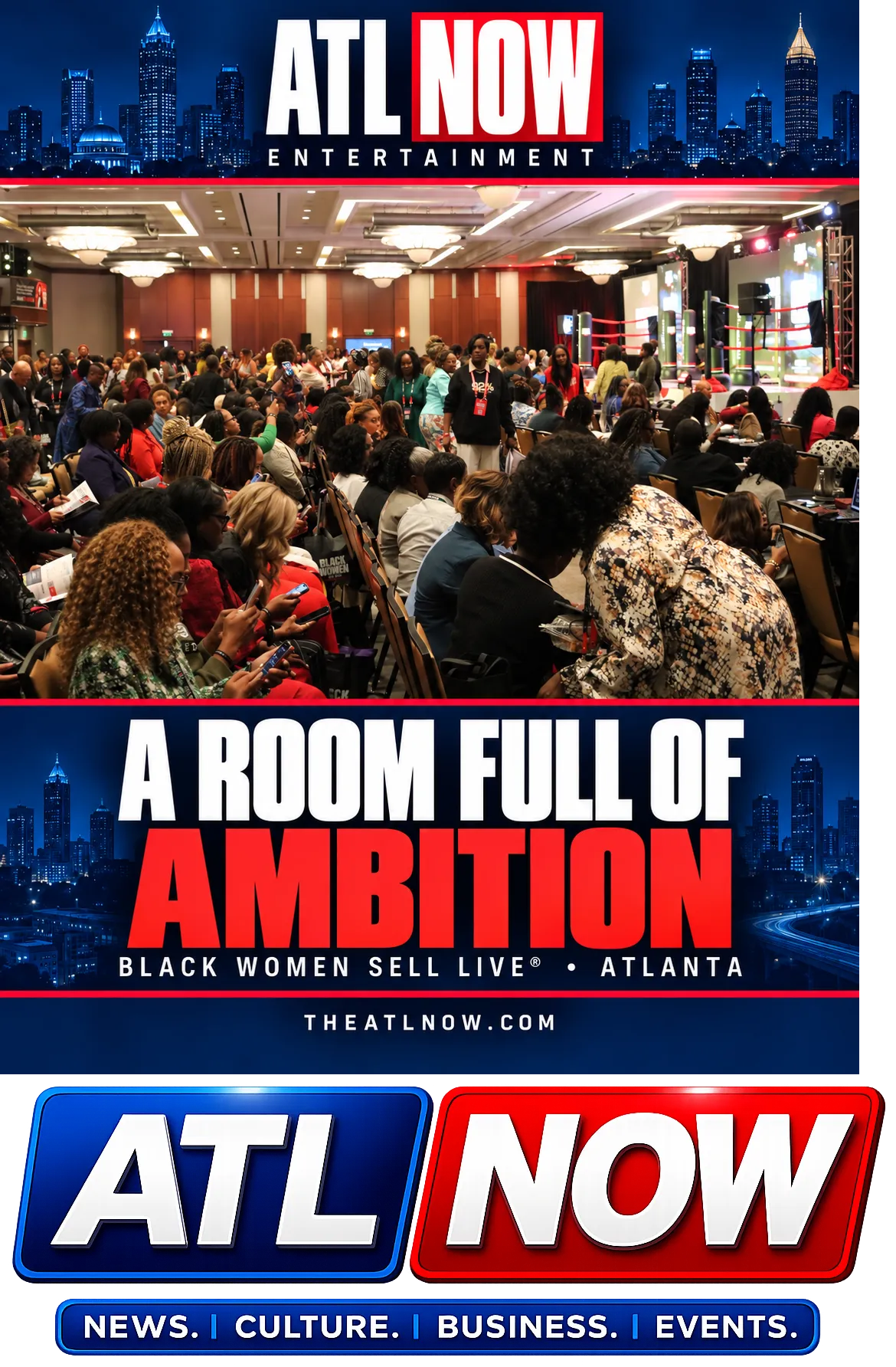 ASHLEY KIRKWOOD X BLACK WOMEN SELL LIVE FEATURED ON ATL NOW