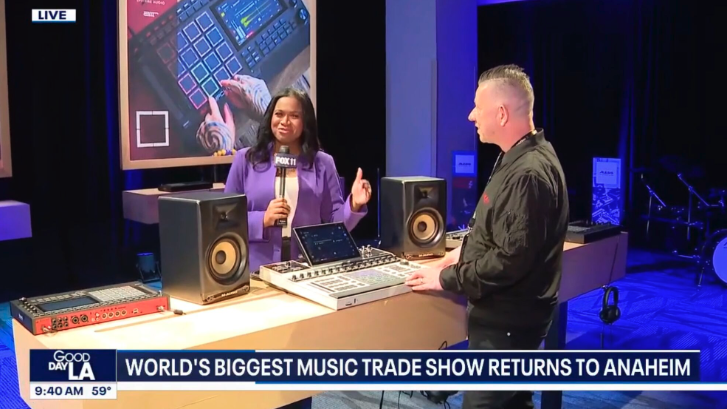 NAMM show returns to Anaheim