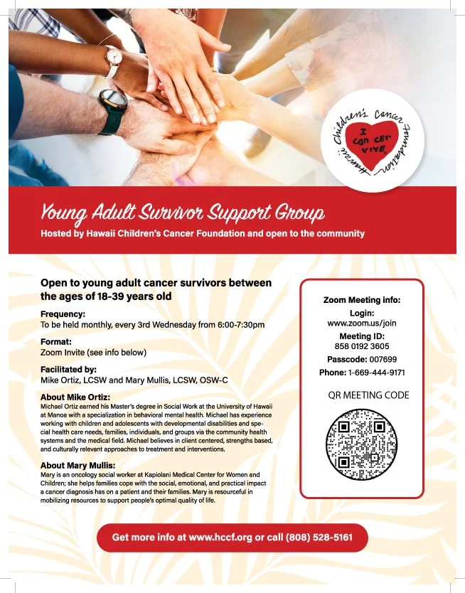 Blog & Events — Hawaii Children's Cancer Foundation