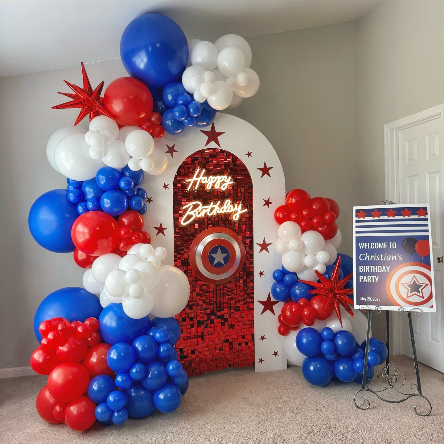 This was SUCH a fun backdrop to create! But&hellip;

I still haven&rsquo;t had a chance to watch the new Captain America movie. I hope it&rsquo;s a good one! Lately, the Avengers movies have been a hit or miss!
