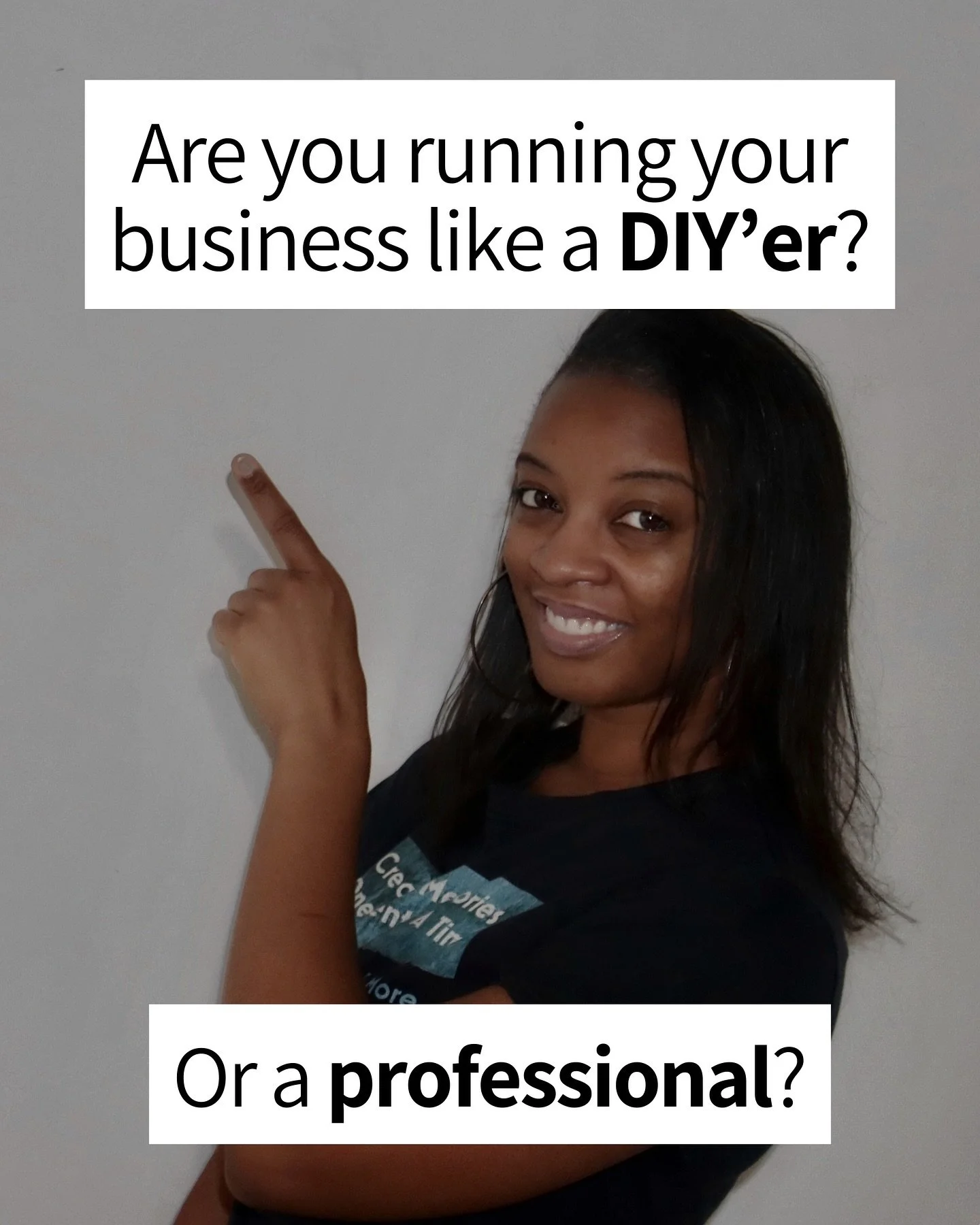 Once you open your decorating business, you&rsquo;re NOT a DIY&rsquo;er anymore. 

No more decorating for free. ❌

No more purchasing everything with your money. ‼️

No more decorating for only friends and family. ✋🏽

Many people struggle with their