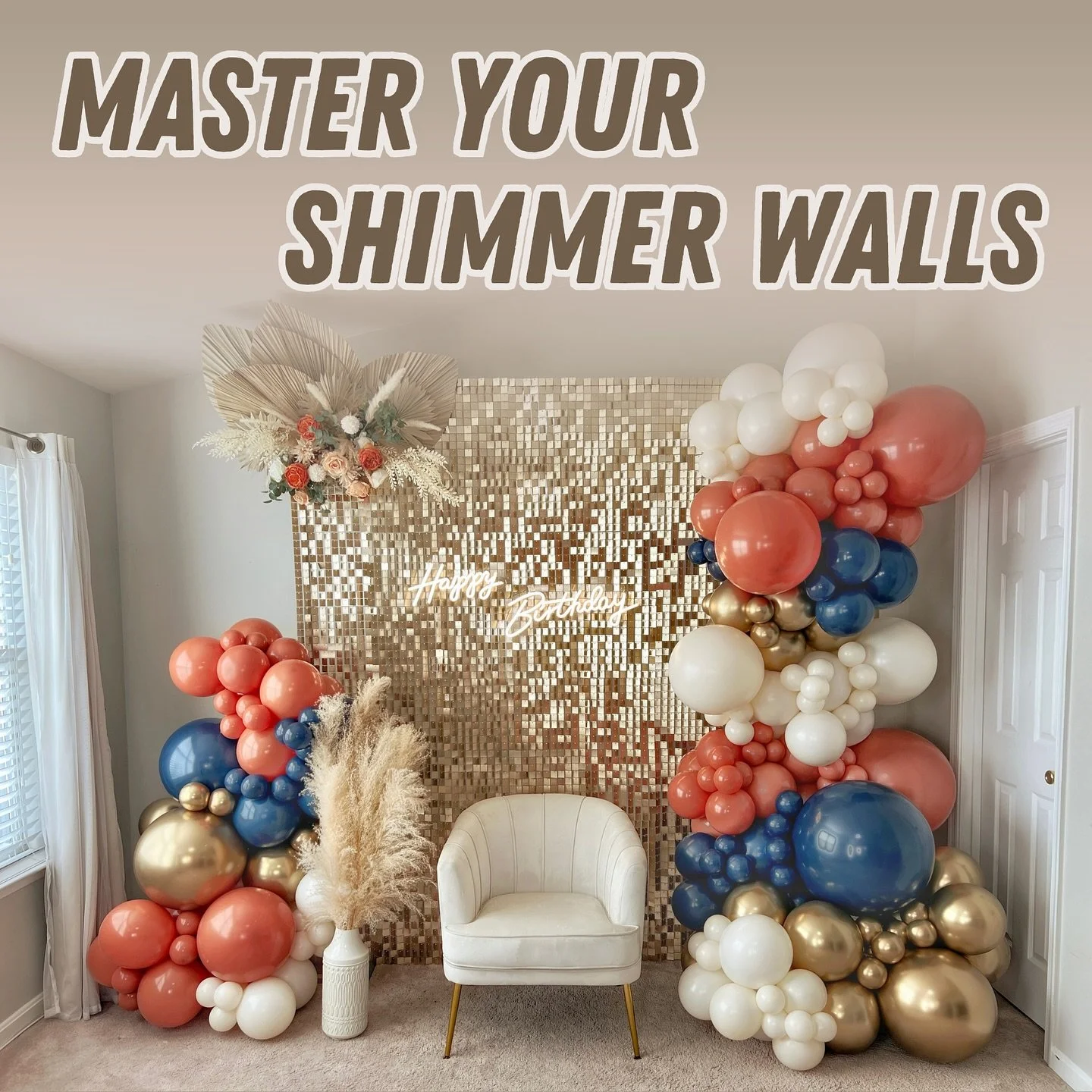You requested it! Now it&rsquo;s here! 🥳

Learn how to MASTER your shimmer walls for your events. We&rsquo;ll cover&hellip;

- how to create and best position your shimmer wall

- how to transport and setup your shimmer wall at the event

- how to c