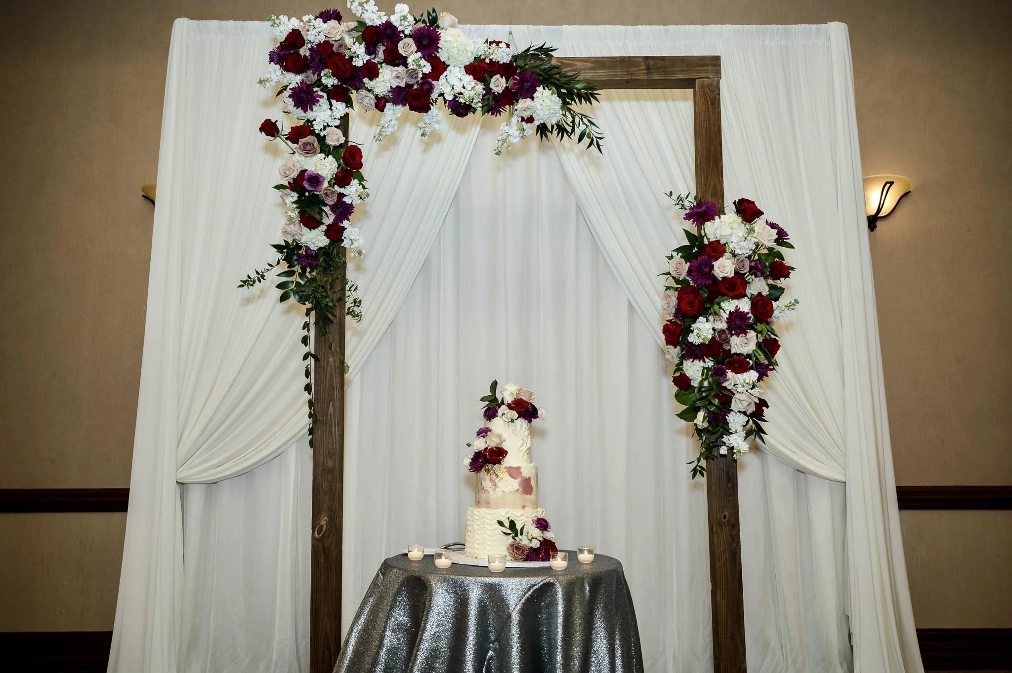 Ivory Wrinkle Free Backdrop 10ft Curtain (Pickup ONLY)