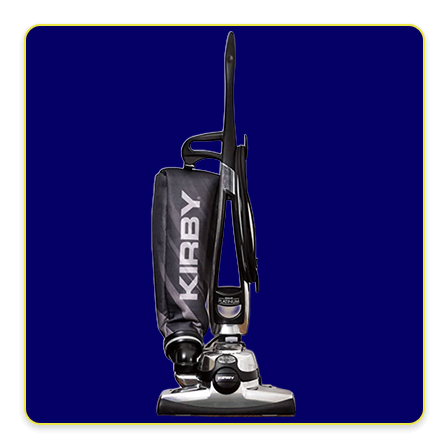 Shop Used Vacuum Cleaners button featuring a crisp photo of a reliable, pre-owned vacuum cleaner.