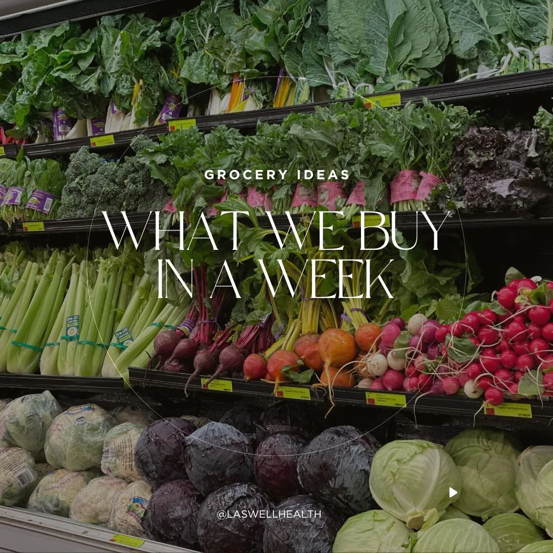 Our Weekly Grocery List Staples