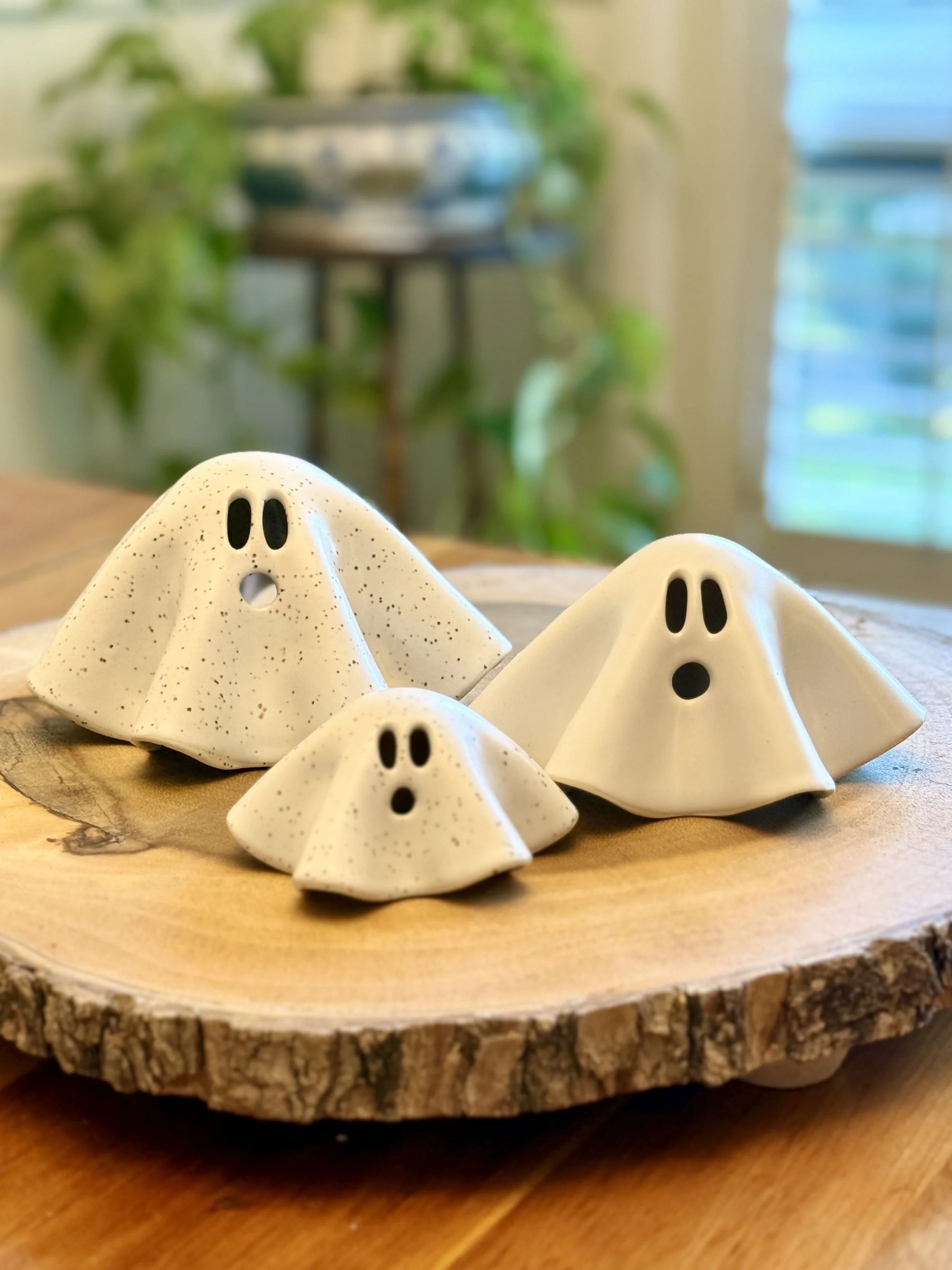 White and Speckled Ghosts