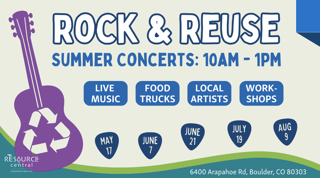 Rock & Reuse Summer Concert: Plant & Garden Sale