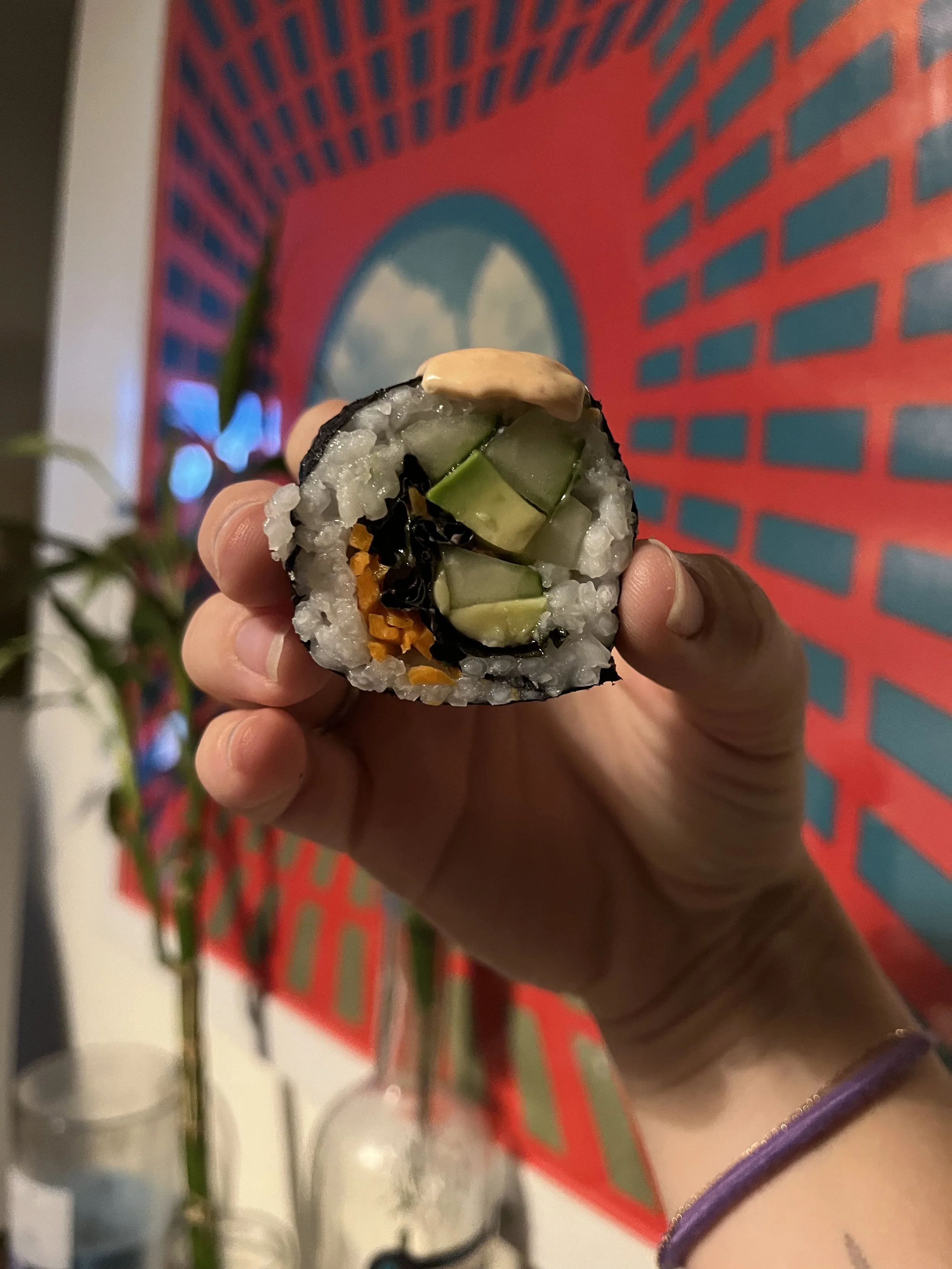 homemade sushi