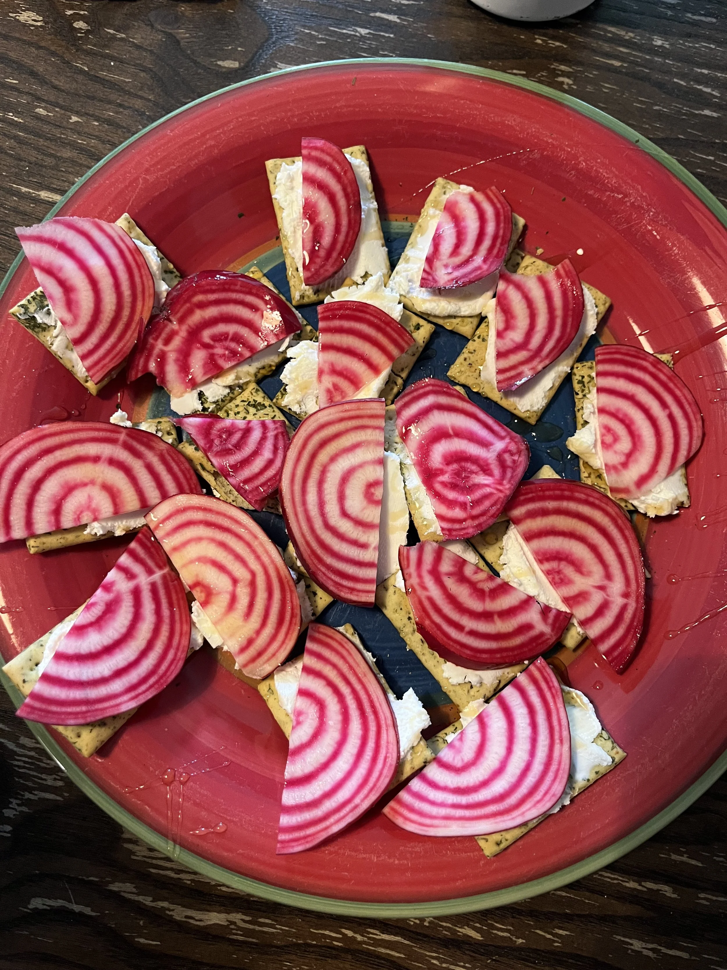 beet snack!