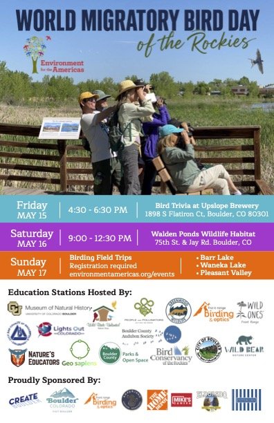 World Migratory Bird Day at Walden Ponds Wildlife Habitat