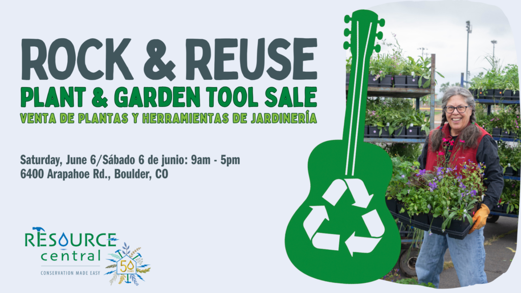 Spring Plant Sale + Rock & Reuse