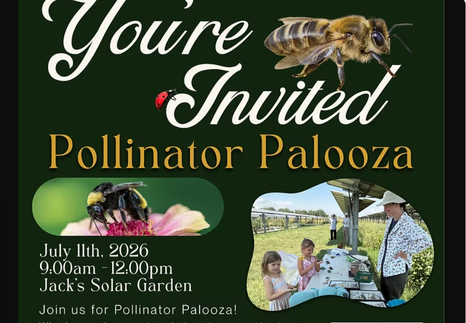 Jack's Solar Garden Pollinator Palooza 2026