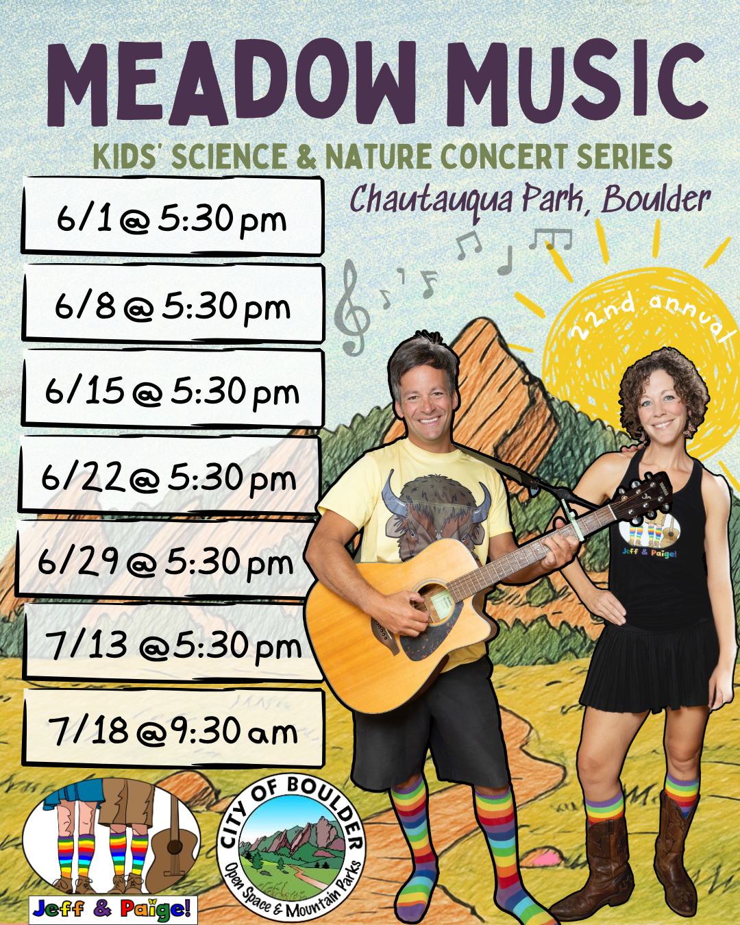Meadow Music with Jeff & Paige!