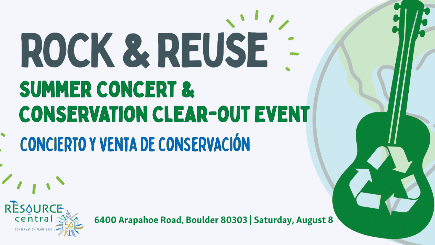 Rock & Reuse: Concert & Conservation Clearance Event