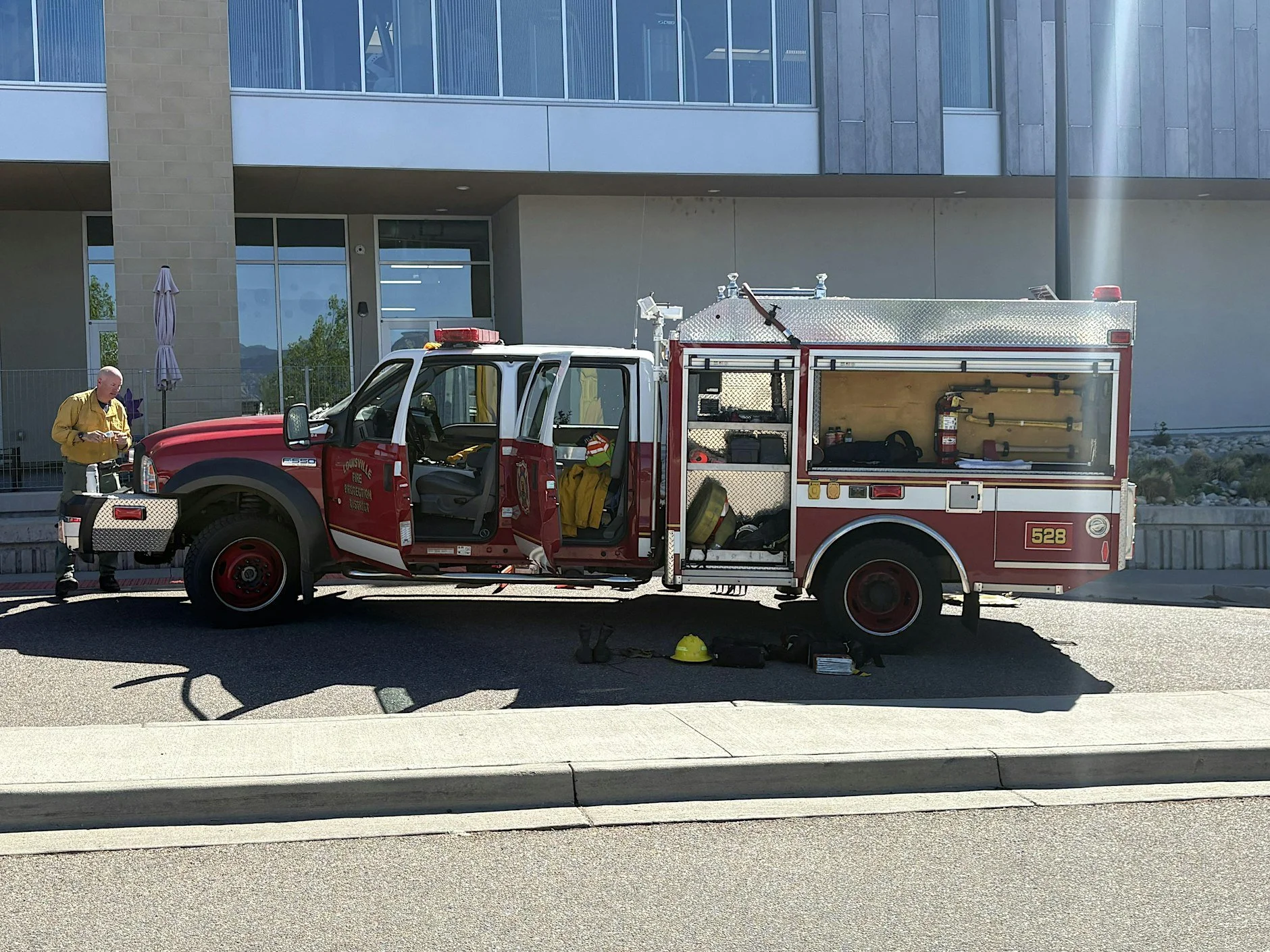 Lousville Wildfire Preparedness Demonstration Event