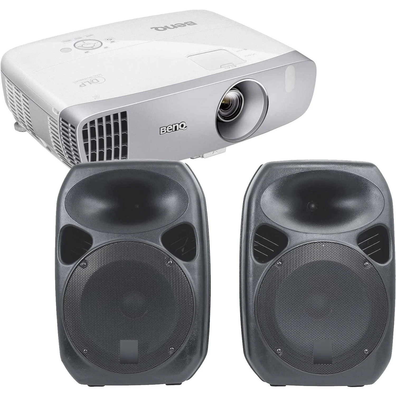 HD Projector and Bluetooth Speakers in a Toronto event rental venue